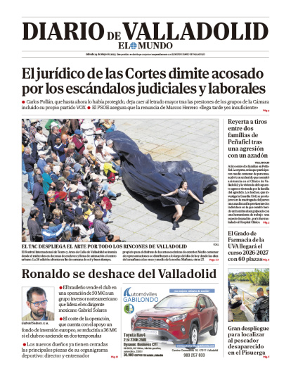 Portada del 25 de mayo