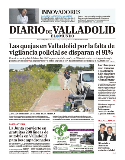 Portada del 27 de mayo