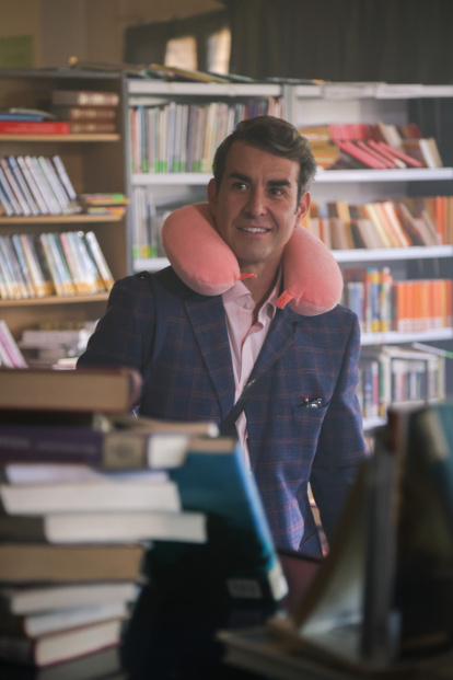 Dani Muriel, durante el rodaje