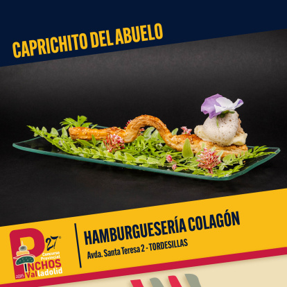 Caprichito del abuelo (Hamburguesería Colagón)