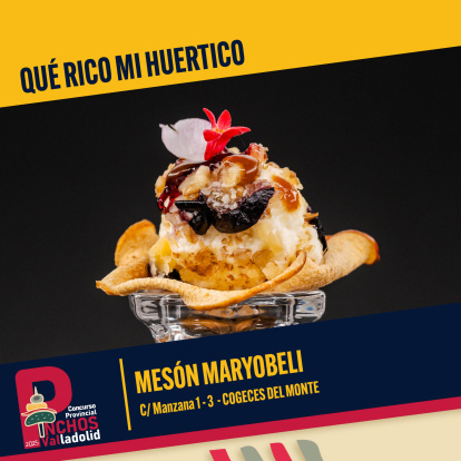 Qué rico mi huertico (Mesón Maryobeli)