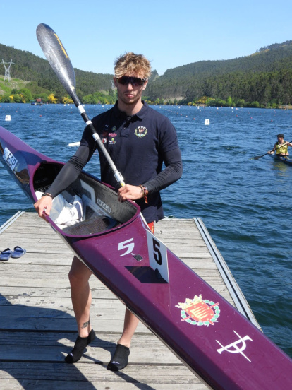 Marcios Caballero, del Racing Valladolid.