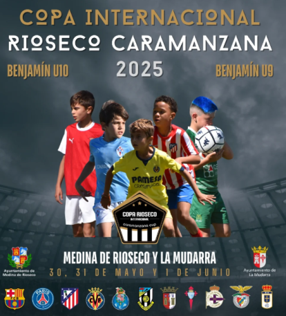 Cartel de la Copa Internacional Rioseco Caramanzana 2025.