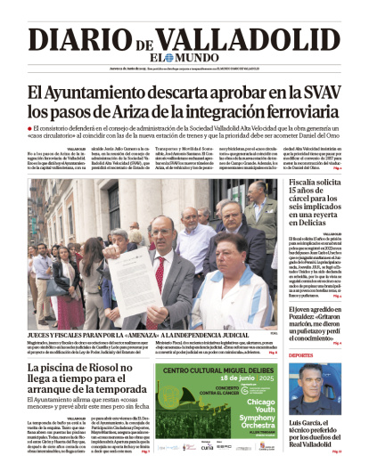 Portada del 12 de junio