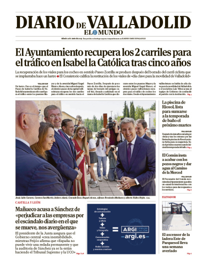 Portada sábado 21