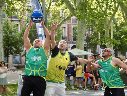 3x3 Basket Street Tour en la Acera de Recoletos.