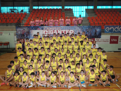 Primer Turno Campus Gigantes Basket Lover 2025 en Valladolid.