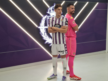 Presentación de Iván Alejo y Guilherme Fernandes con el Real Valladolid.
