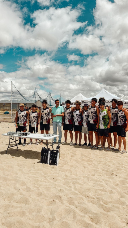Balonmano Playa en Pozal de Gallinas.