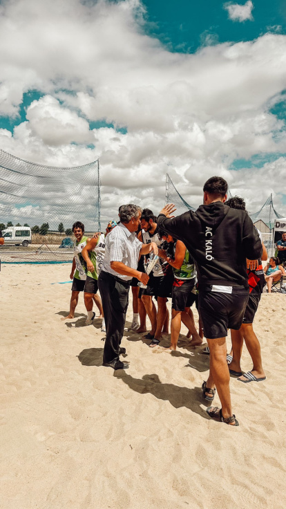Balonmano Playa en Pozal de Gallinas.