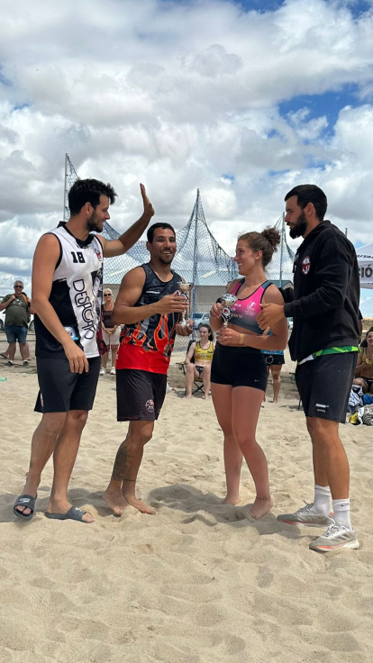 Balonmano Playa en Pozal de Gallinas.
