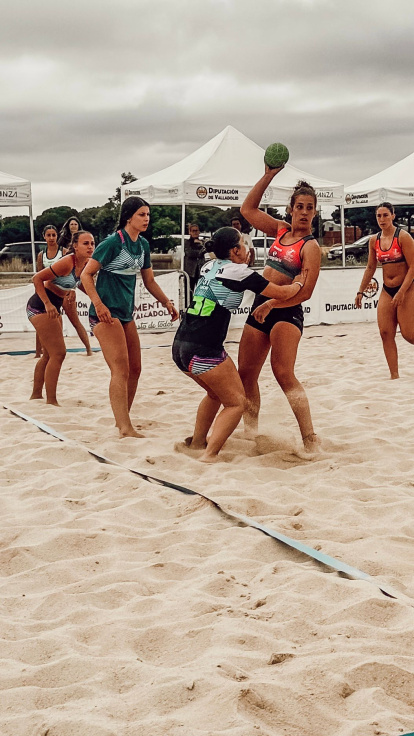 Balonmano Playa en Pozal de Gallinas.
