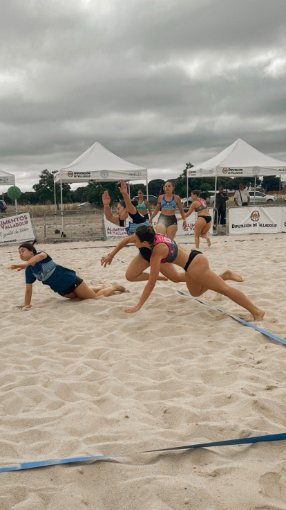 Balonmano Playa en Pozal de Gallinas.