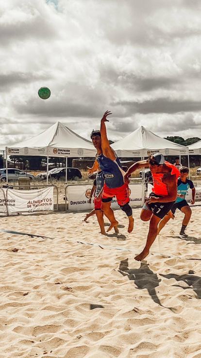 Balonmano Playa en Pozal de Gallinas.
