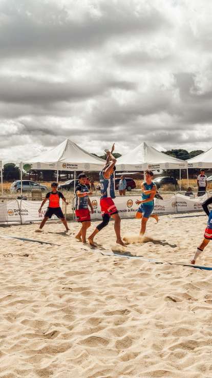 Balonmano Playa en Pozal de Gallinas.