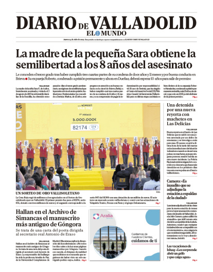 Portada del 24 de julio