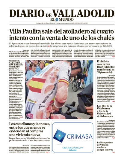 Portada 27 de julio