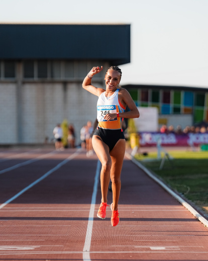 Claudia Gutiérrez, campeona de España en Villafranca.