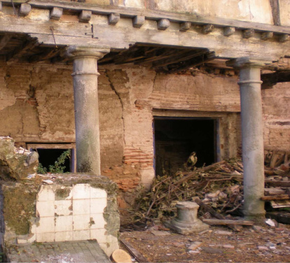 Imagen de detalle del interior del edificio
