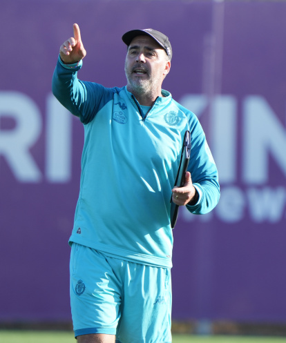 Entrenamiento de jueves del Real Valladolid.