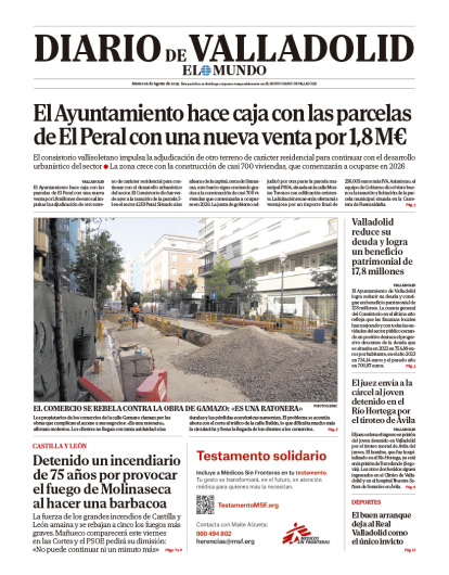 Portada 26 de agosto