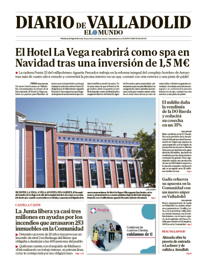 Portada viernes 29 de agosto