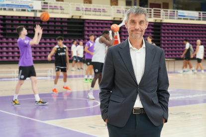 . Paco González, director general del Club de Baloncesto Ciudad de Valladolid.