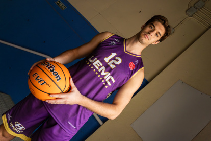 Camisetas del CB Ciudad de Valladolid para la temporada 2025/2026.