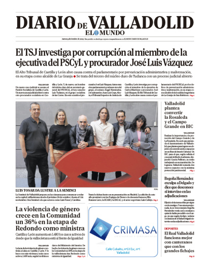 Portada del 9 de octubre