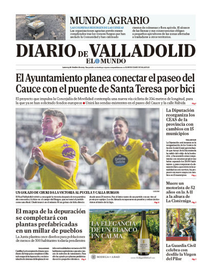 Portada del 13 de octubre