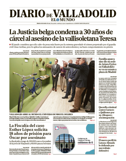 Portada sábado 18