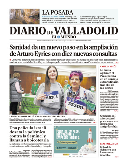 Portada del 24 de octubre