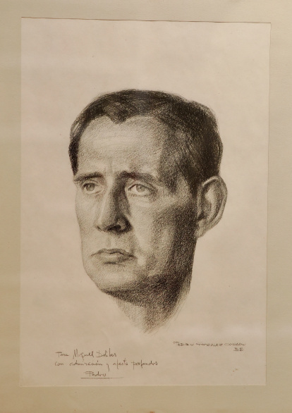 En la imagen, un dibujo de Pedro Gómez Collado.