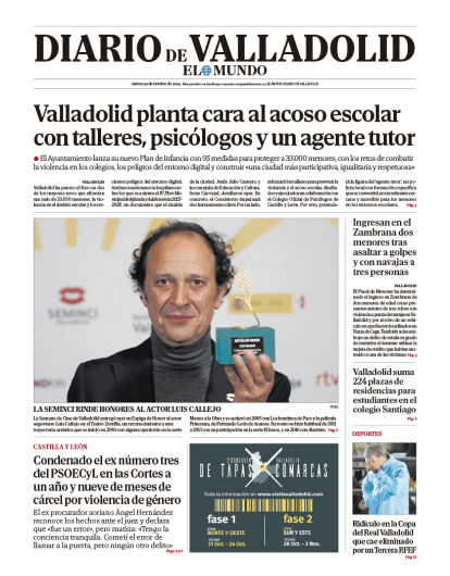 portada del 30 de octubre