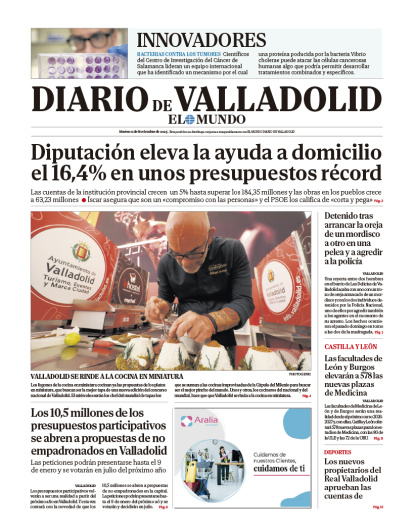 Portada del 11 de noviembre