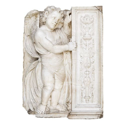 Una imagen del relieve de Felipe Bigarny