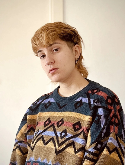 Una imagen de la artista vallisoletana.