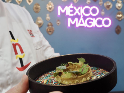 El chef Alejandro San José del Habanero Taquería, ganador del XXI Concurso Nacional de Tapas de Valladolid.