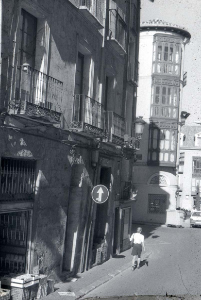 La calle Arribas en 1990