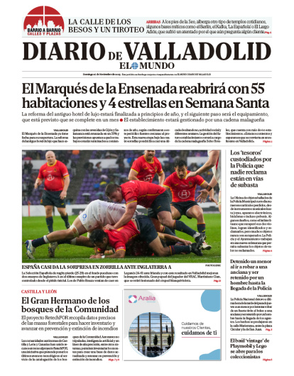 Portada del 16 de noviembre