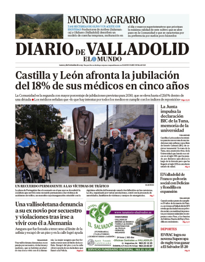 Portada del 17 de noviembre