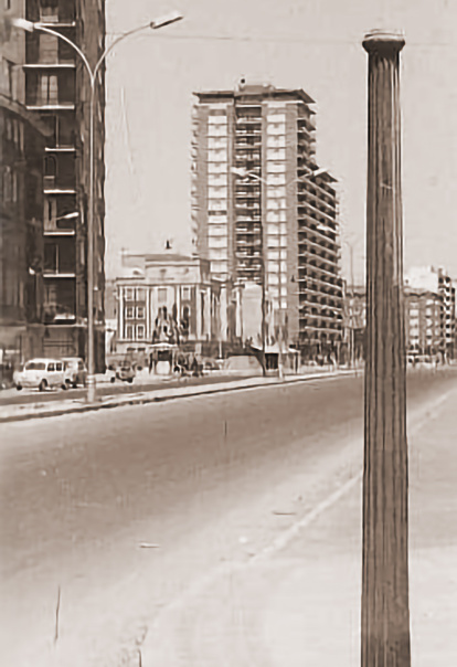 Edificio de Las Mercedes en el paseo de Zorrilla de Valladolid.