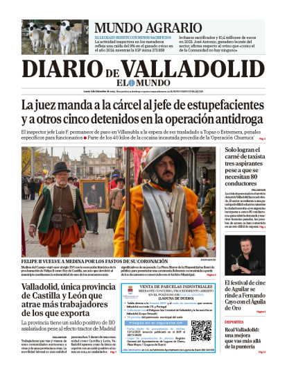 Portada del 8 de diciembre