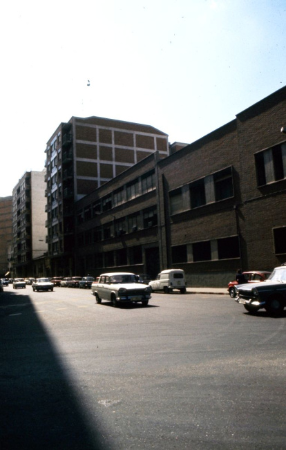 La calle La Merced en el siglo pasado.