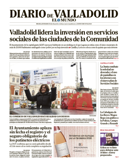 Portada miércoles 31