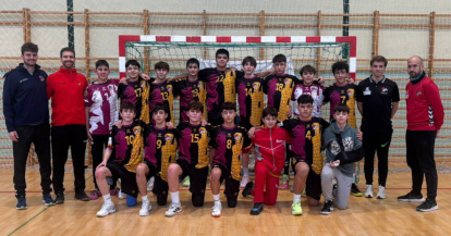 Equipo infantil masculino para el CESA.