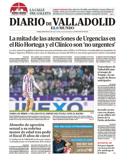 Portada del 4 de enero