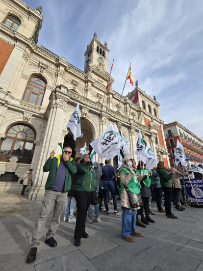 Concentración Policía local de Valladolid