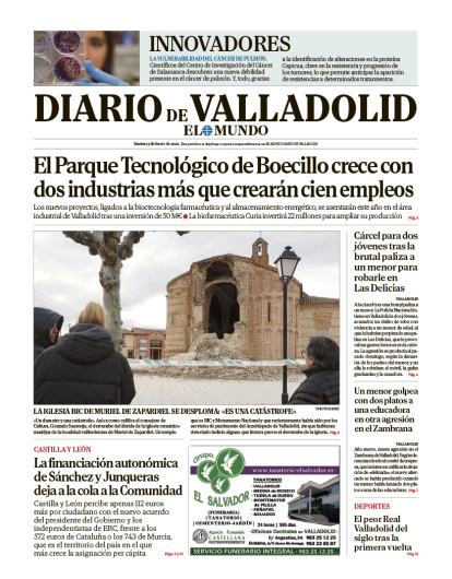 Portada martes 13