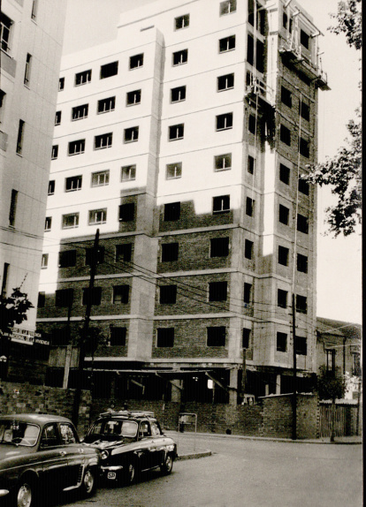 La calle Tudela en otra época.